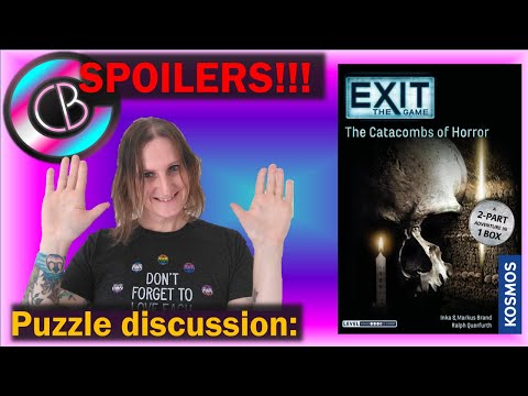 Spoilers: Discussion of EXIT Catacombs of Horror