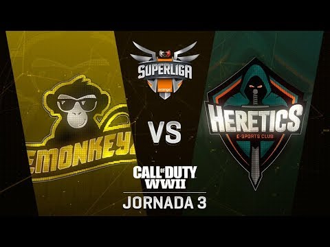 EMONKEYZ VS TEAM HERETICS - SUPERLIGA ORANGE - #SUPERLIGAORANGECOD3