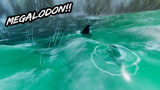 This is what happens when you find megalodon