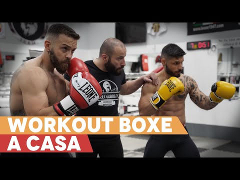 BOXE IN CASA IN 10 MINUTI - ALLENAMENTO COMPLETO