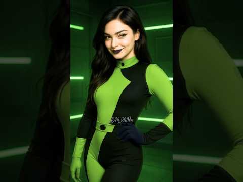 Kim Possible Characters Brought to Real Life by AI 🧡🕶️ #kimpossible #shego #aiart