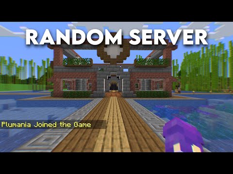 Joining RANDOM Minecraft Servers