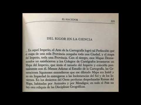 Del rigor en la ciencia | Jorge Luis Borges | audio voz "humana"