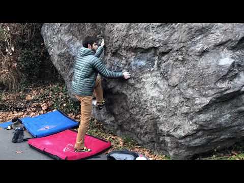 V0 The Barn Door | Funky Slab | Danger Dam | Wissahickon Bouldering
