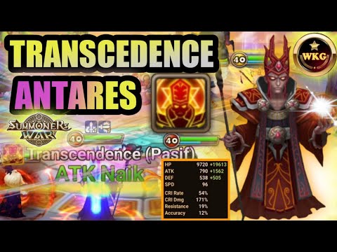 SHOCKED ENEMIES BY PASIF OF ANTARES IN RTA - SUMMONERS WAR