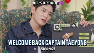 Download lagu (ENG SUB)💜 NCT 127 Taeyong Live After Military 🪖 15 Dec 2025 mp3