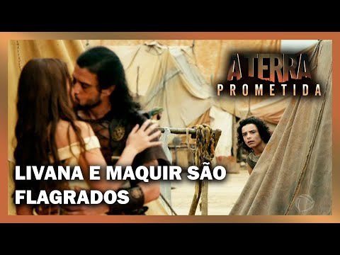 Gael flagra Livana e Maquir aos beijos | A TERRA PROMETIDA