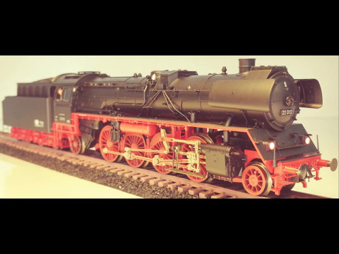 BR 22 012 (DR) H0 Schnellzug - Dampflokomotive Baureihe 22 Fleischmann 4122 - Slideshow
