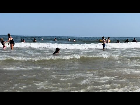 Bournemouth Sea 🌊 Beach 🏖️ 4th June 2023 #london  #viral  #makeupartist #makeup  #beach