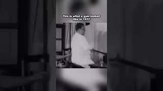 What a Gym Looked Like in 1933