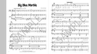 Big Blue Marble - MusicK8.com Page Turner