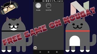 Hidden Game on Android 7 Nougat: Android Neko!! 📱 [Manjoume]