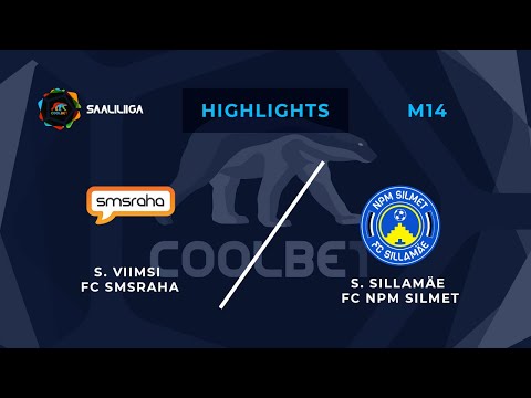 Viimsi FC Smsraha - Npm Silmet FC Sillamäe. Coolbet Saaliliiga. MD 14. Highlights