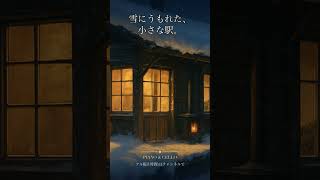 Download lagu 雪にうもれた、小さな駅。ピアノとチェロ #shorts mp3