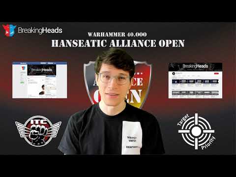 VERLOSUNG: Ticket für das Hanseatic Alliance Open in Bremen (größtes 40k Turnier Deutschlands)