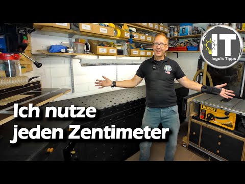 Werkstatt Rundgang | Shop Tour 2025 – Kleine Werkstatt, große Ideen u. clevere Lösungen @ingostipps