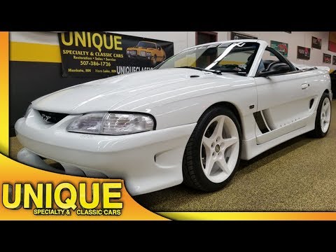 1996 Ford Mustang Saleen S281 Supercharged Convertible | For Sale $18,900