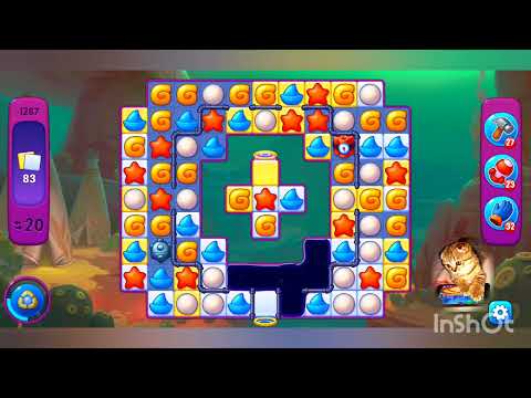 Fishdom,1287 level,no Booster-1287 уровень,без бустеров.