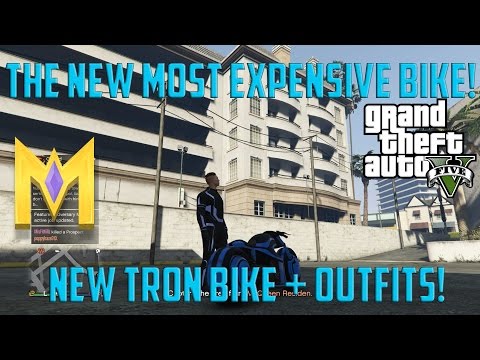 GTA 5 Online DLC - NEW Shotaro Bike - NEW "Tron Bike" Spending Spree + Showcase "Shotaro DLC"