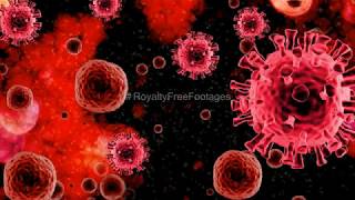 coronavirus animation | Virus model | #Coronavirus stock footage (covid 19) | Royalty Free Footages