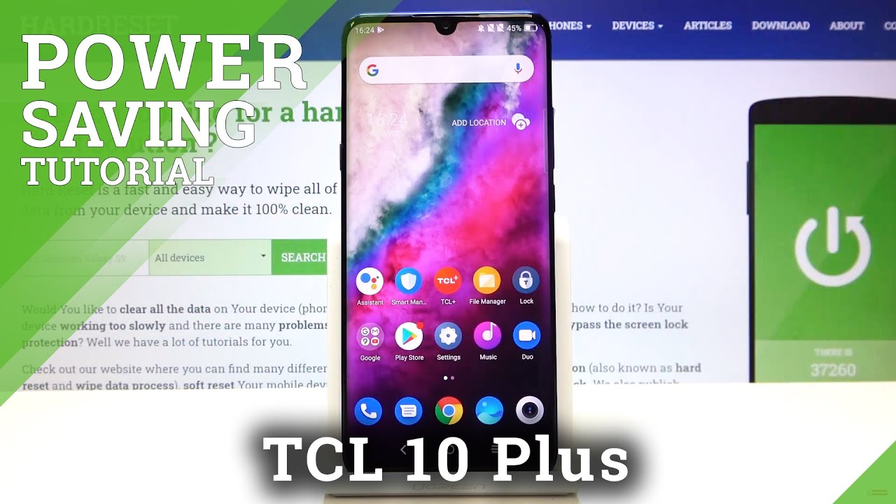 How to Enable Power Saving Mode in TCL 10 Plus – Save Battery Charge