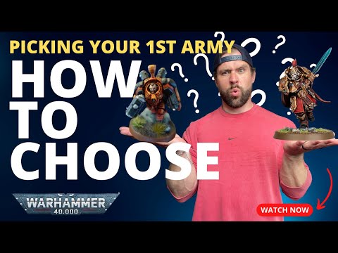 Beginners Guide To: How To Choose Your Warhammer 40k Army