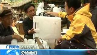 Villagers in China help each other survive drought