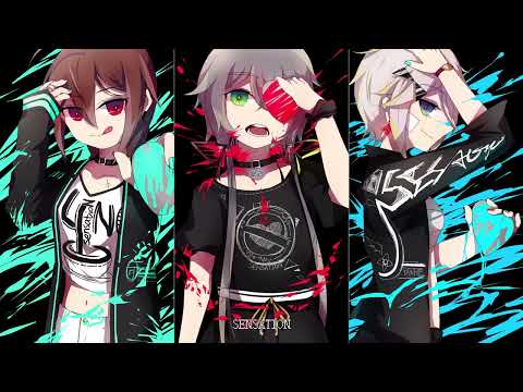 Luo Tianyi 洛天依・Yan He 言和・Yuezheng Ling 乐正绫 — PaIII.SENSATION (Eng Sub CC)