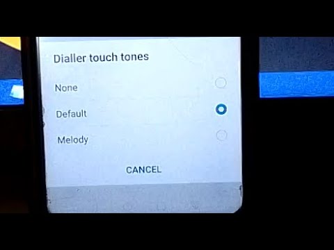 how to change dialler touch tones in honor 20i mobile