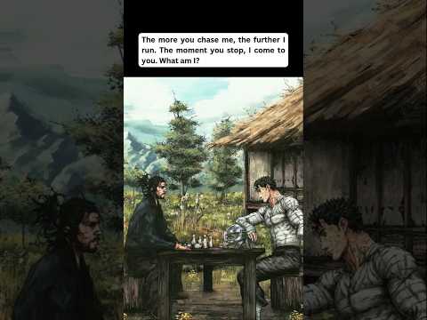 The more you chase me, the further I run.... #riddles #philosophy #knowledge #shorts #learning