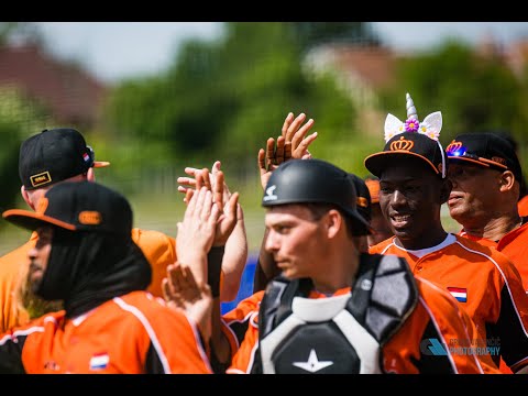 Men's Softball Highlights: 2021 European Championship: Slovakia v The Netherlands