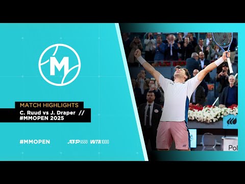 C. Ruud vs J. Draper // #MMOPEN 2025