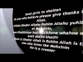 Michael Jackson - Give thanks to Allah 