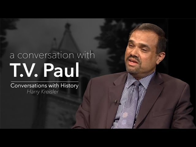 Conversations with History - T.V. Paul