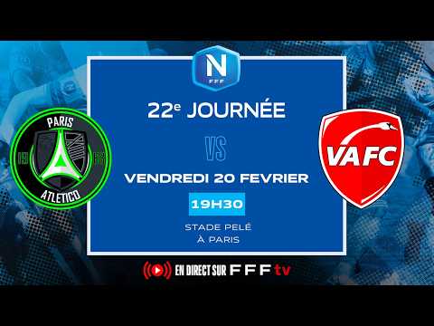 J22 I Paris 13 Atletico vs Valenciennes FC en replay I National FFF 2025-2026