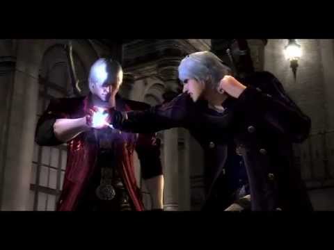 Devil May Cry 4 Special Edition game play nero vs dante 2nd fight