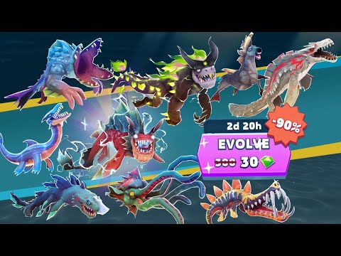 ALL HUNGRY SHARK EVOLUTION 90% OFF (GREAT JAWSOME DISCOUNT) - HUNGRY SHARK EVOLUTION