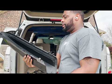 Dual LED strips D Pillars install on Tahoe | Shout out to @MiGo713
