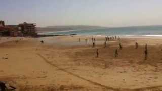 preview picture of video 'Taghazout, quelques kilomètres d'Agadir , est l'un des plus belle plages de Maroc / ider hassan'