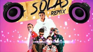 Lunay Ft. Lyanno, Anuel AA, Brytiago Y Alex Rose - A Solas [Remix] (Bass Boosted)