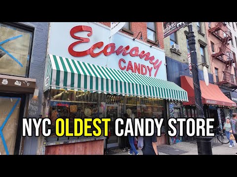 The OLDEST Candy Store in New York City 4K Economy Candy Shop in Lower East Side NYC Tour 2025