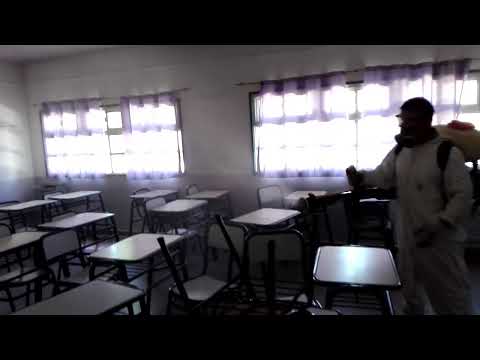 Fumigación en Escuela 219 General Conesa Río Negro Patagonia Argentina 🇦🇷