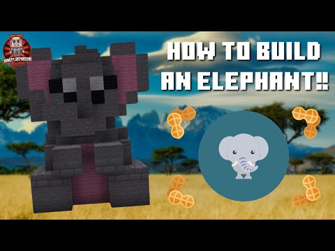 Minecraft Masterclass: Build An Elephant NOW! 🐘