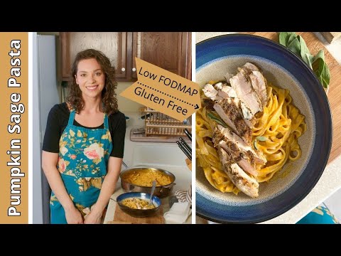 Creamy Low FODMAP & Gluten FREE Pumpkin Sage Fehttuchini | Healthy Comfort Food | Grit and Groceries