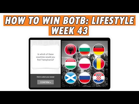 Win BOTB Lifestyle: Week 43 (October 25-31 2021)