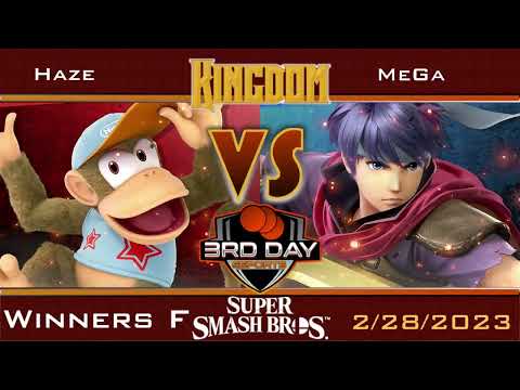 Haze (DiddyKong) vs MeGa (Ike) Winners Finals @ Kingdom The Weekly