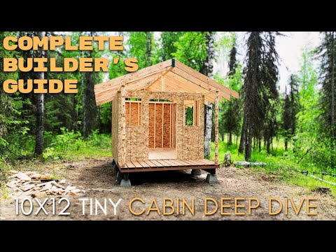 How To Build A Tiny Cabin + How Much It COSTS