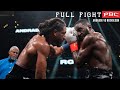Andrade vs Nicholson FULL FIGHT: January 7, 2023 | PBC on Showtime PPV