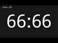 66m66s Countup Timer