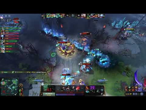 Miracle Whitemon and Yuragi meets Ammar_the_F Yatoro and Vazya in rank game - 7.33c Patch #dota2